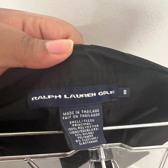 Ralph Lauren Golf Black Skirt Size 8 - Picture 3 of 3